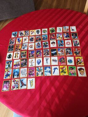 Loblaws Marvel Stickers - FULL SET 1-64